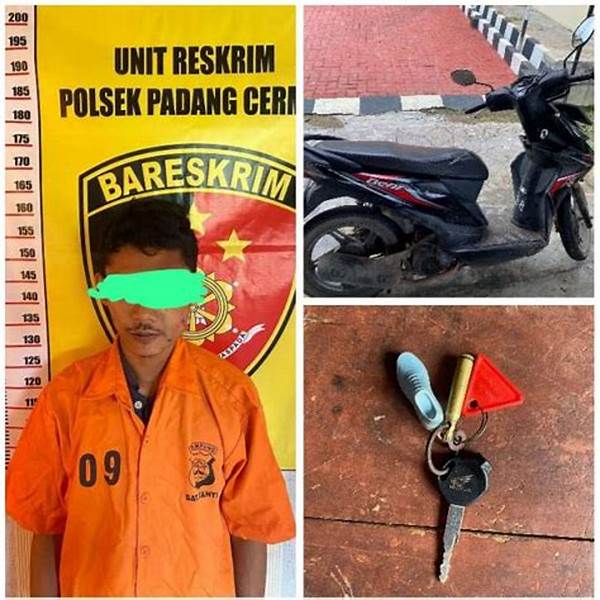 Polisi Amankan Pelaku Pencurian Motor Di Pandeglang