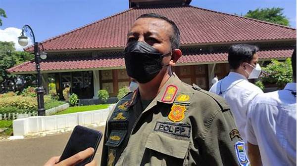 Satpol Pp Tindak Tegas Pkl Nakal Di Alun-alun Pandeglang