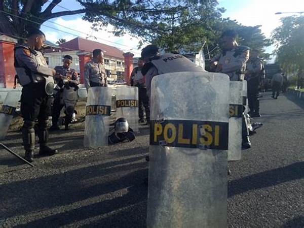 Alam & Hukum! Polisi Amankan Lokasi Sengketa Lahan Di Kawasan Gunung Karang!