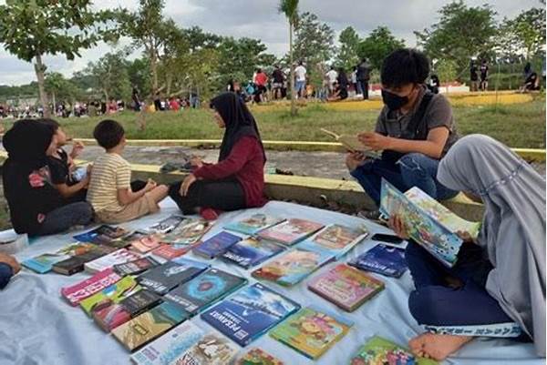 Komunitas Literasi! Pandeglang Membaca Gelar Lapak Buku Gratis Di Alun-alun, Tingkatkan Minat Baca!