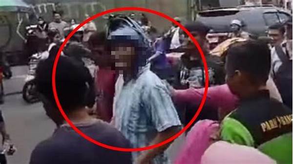 Viral! Video Cekcok Warga Dan Satpol Pp Pandeglang Saat Penertiban Pedagang Kaki Lima Di Alun-alun!