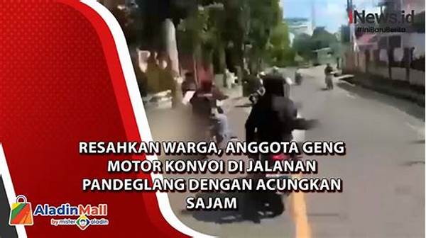 Kejahatan Jalanan! Warga Pandeglang Resah Dengan Kemunculan Geng Motor, Polisi Janji Berantas!