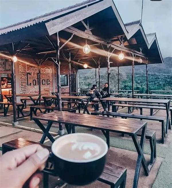 Trend Kuliner! Kafe Unik Berkonsep Alam Di Kaki Gunung Karang Jadi Tempat Nongkrong Favorit Anak Muda!